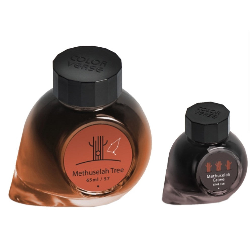 Colorverse Ink | Methuselah Tree | Light Brown | Earth Edition | 65ml & 15ml Set - penpencilink