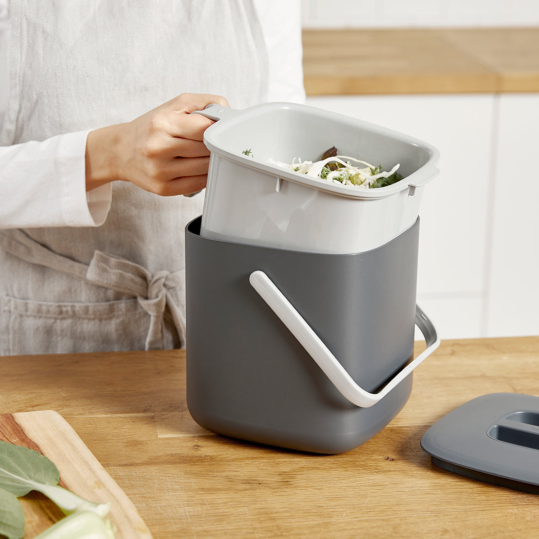 Litem | Multi Utility Waste Bin | Ivory | For Office Home & Kitchen