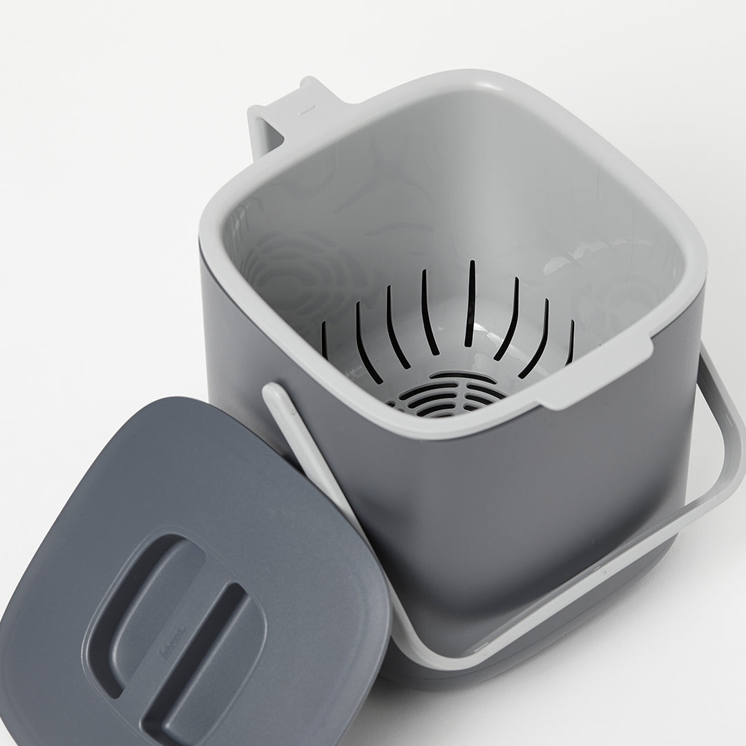 Litem | Multi Utility Waste Bin | Ivory | For Office Home & Kitchen