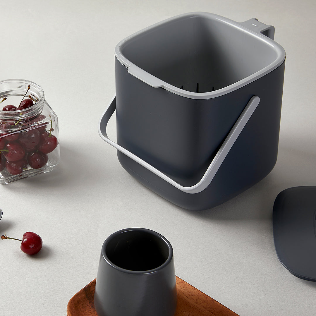 Litem | Multi Utility Waste Bin | Ivory | For Office Home & Kitchen