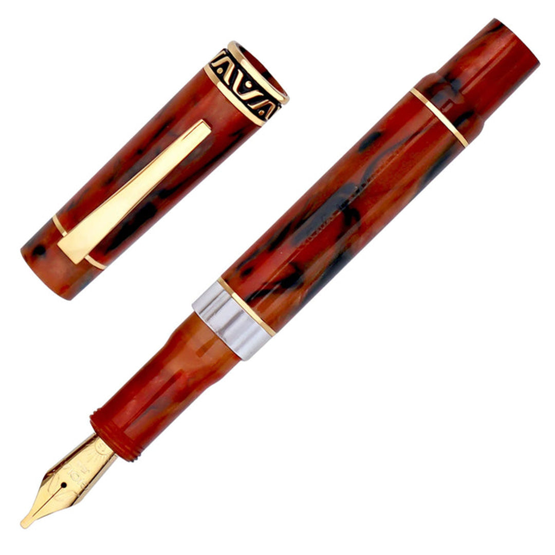 Gioia | Fountain Pen | Terra Di Napoli | Gold Trims