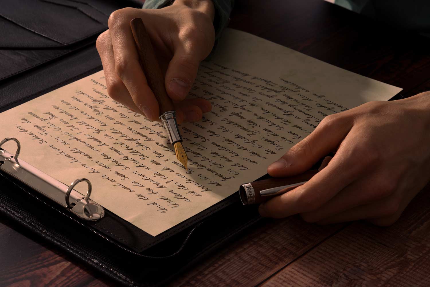 Horner | Scriptum | Fountain Pen | Mahogany Wood