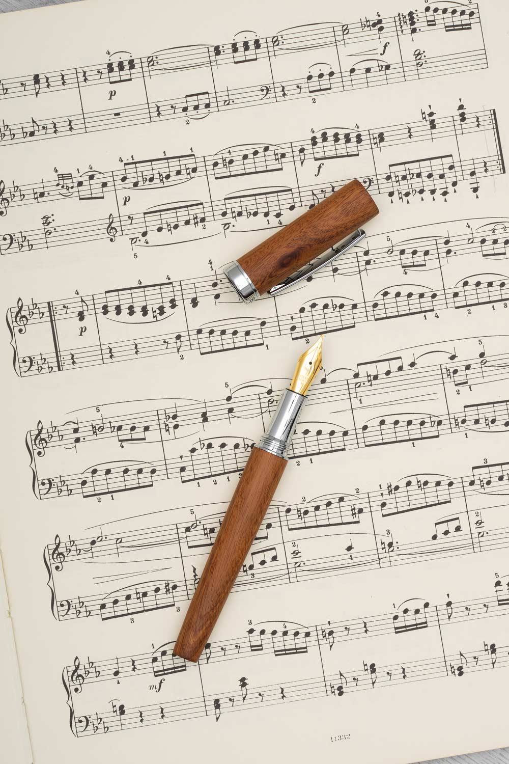 Horner | Scriptum | Fountain Pen | Mahogany Wood