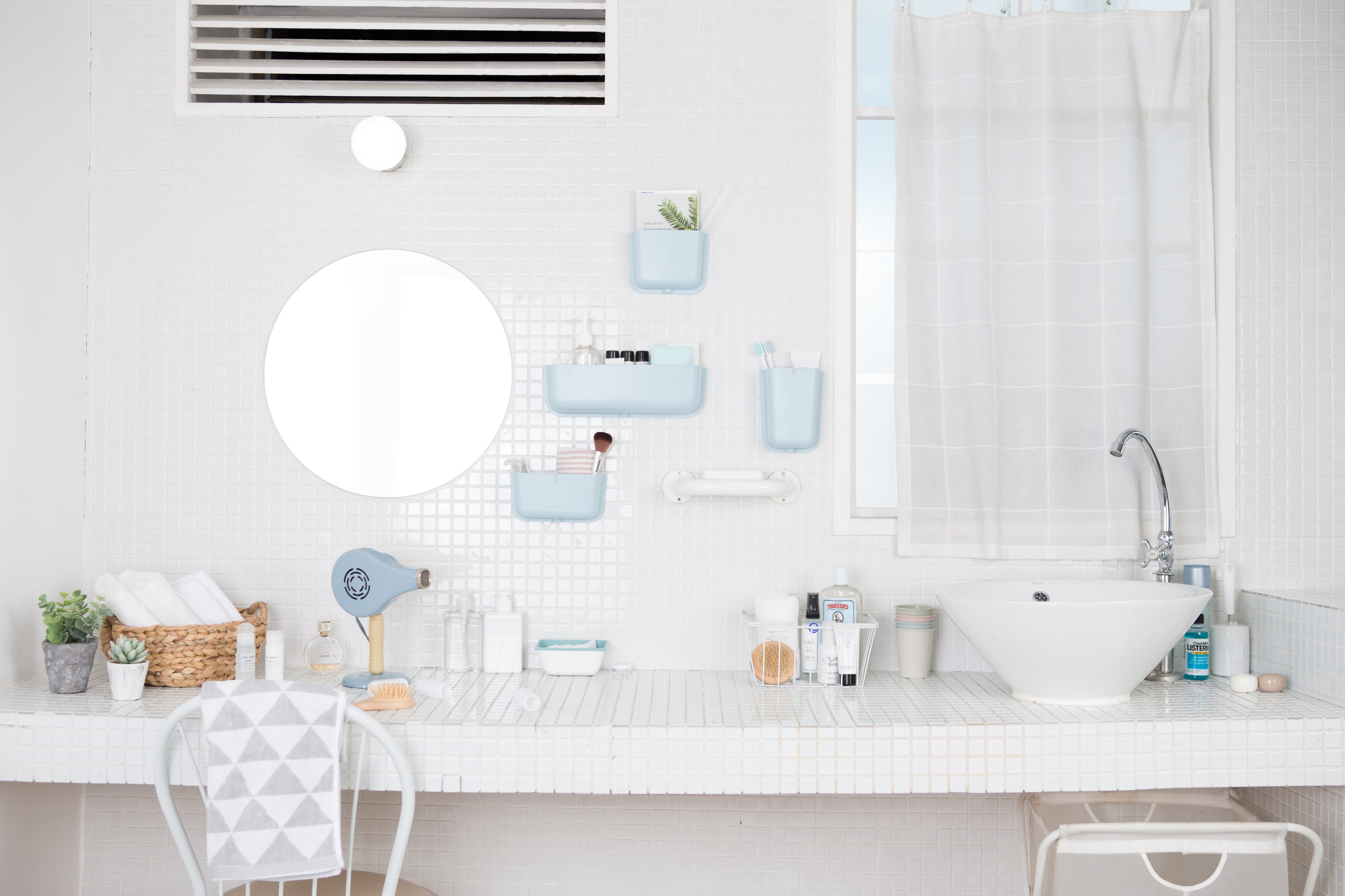 Litem | Wall Mounted | Organizer |  Mint | Myroom | For Office  Home & Kitchen