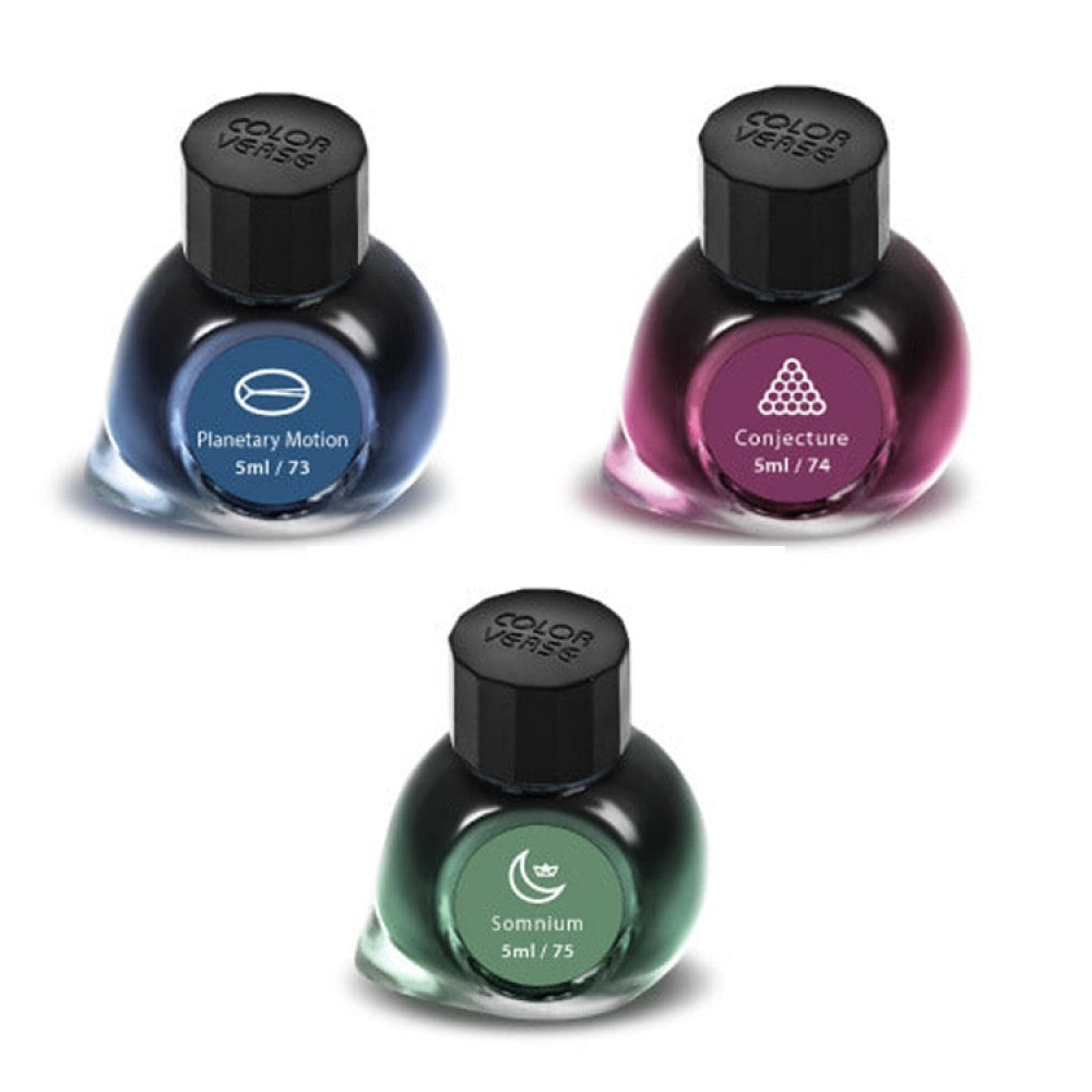 Colorverse Mini Collection | Johannes Kepler | Blue, Purple & Green | Special Edition Ink | 5ml - penpencilink