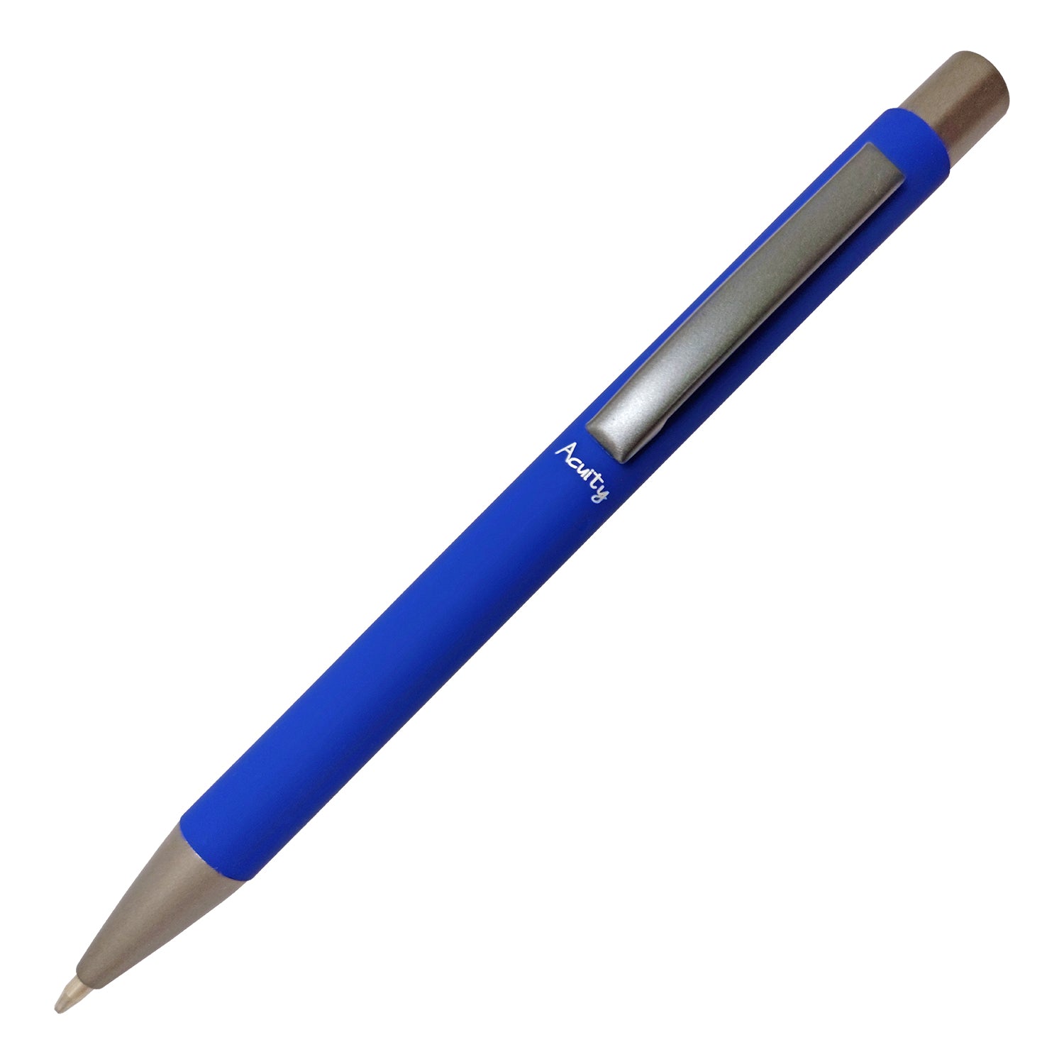 Acuity Ball Point Pen | Soft Matte Finish Metal Body - Blue Ink - It Comes in a Pouch - 50031
