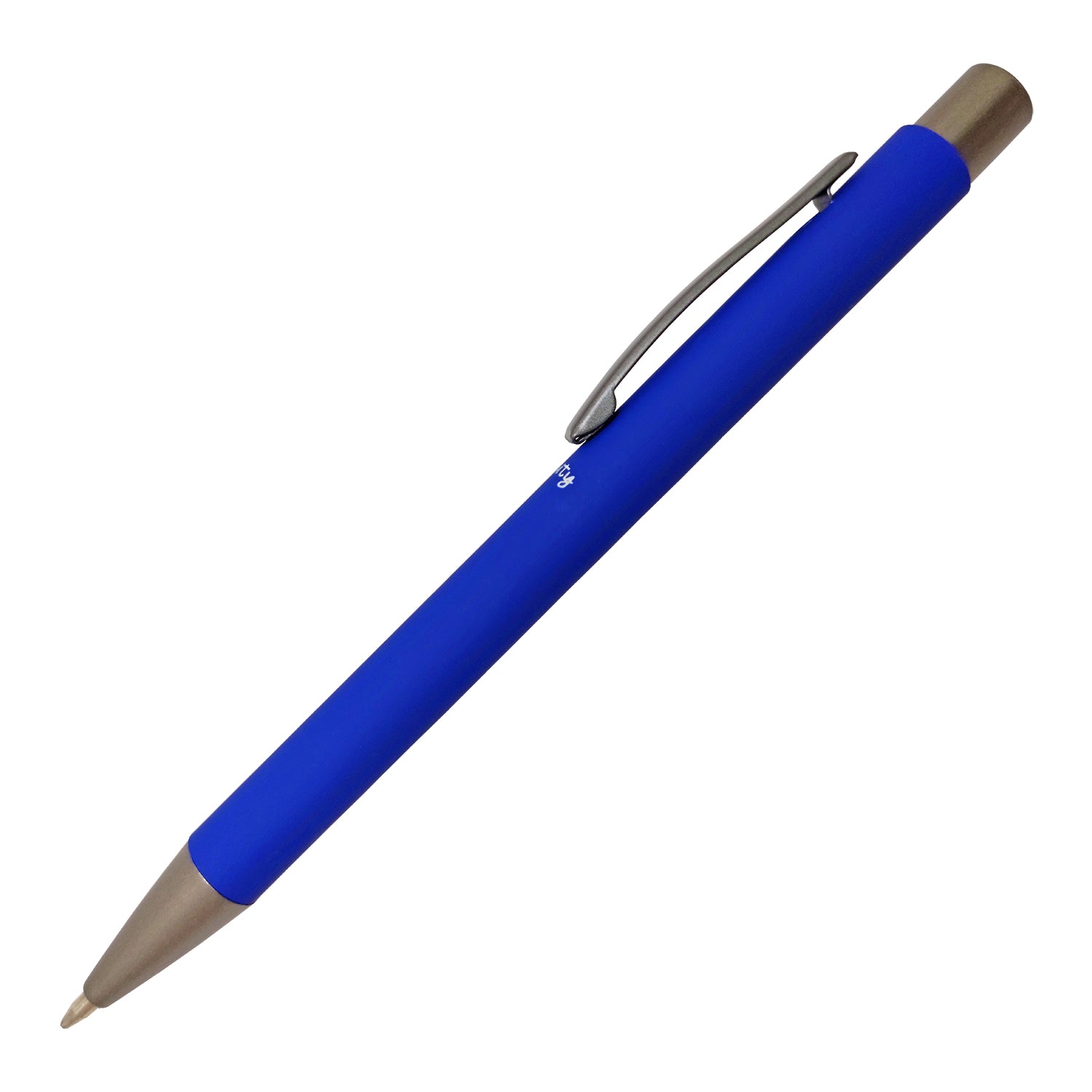 Acuity Ball Point Pen | Soft Matte Finish Metal Body - Blue Ink - It Comes in a Pouch - 50031