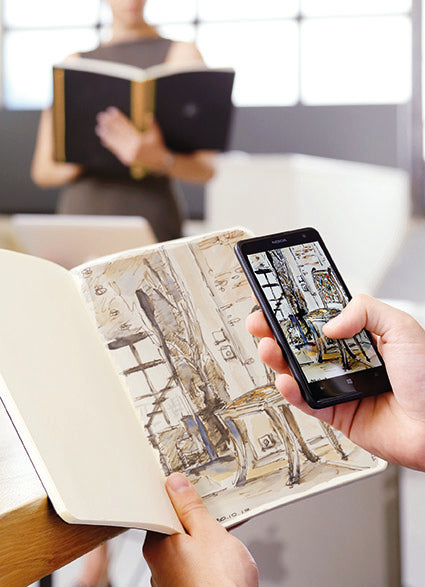 Flexbook | Blank | Large A4 Size Sketchbook | Red | Flex Global Sketchbook