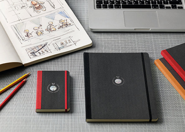 Flexbook | Blank | Large A4 Size Sketchbook | Black | Flex Global Sketchbook