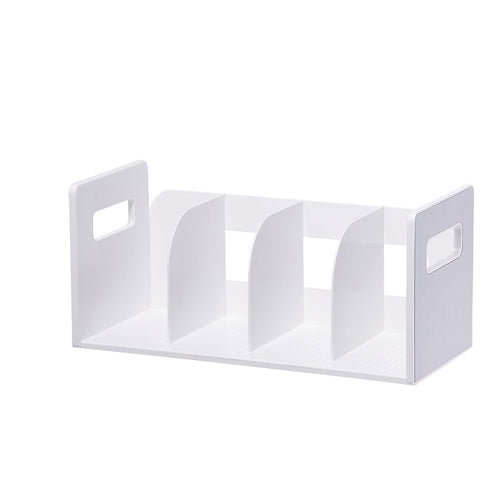 Litem | Book Rack with  4 Compartments | Organiser | Cool Grey | My Room