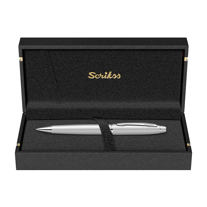 Scrikss | Noble | 0.7mm Mechanical Pencil | Matt Chrome