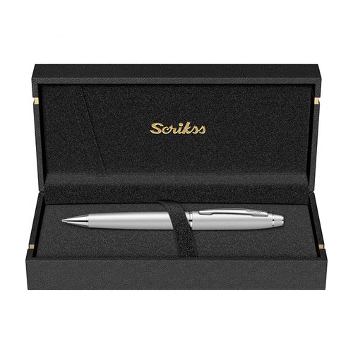 Scrikss | Noble | 0.7mm Mechanical Pencil | Matt Chrome