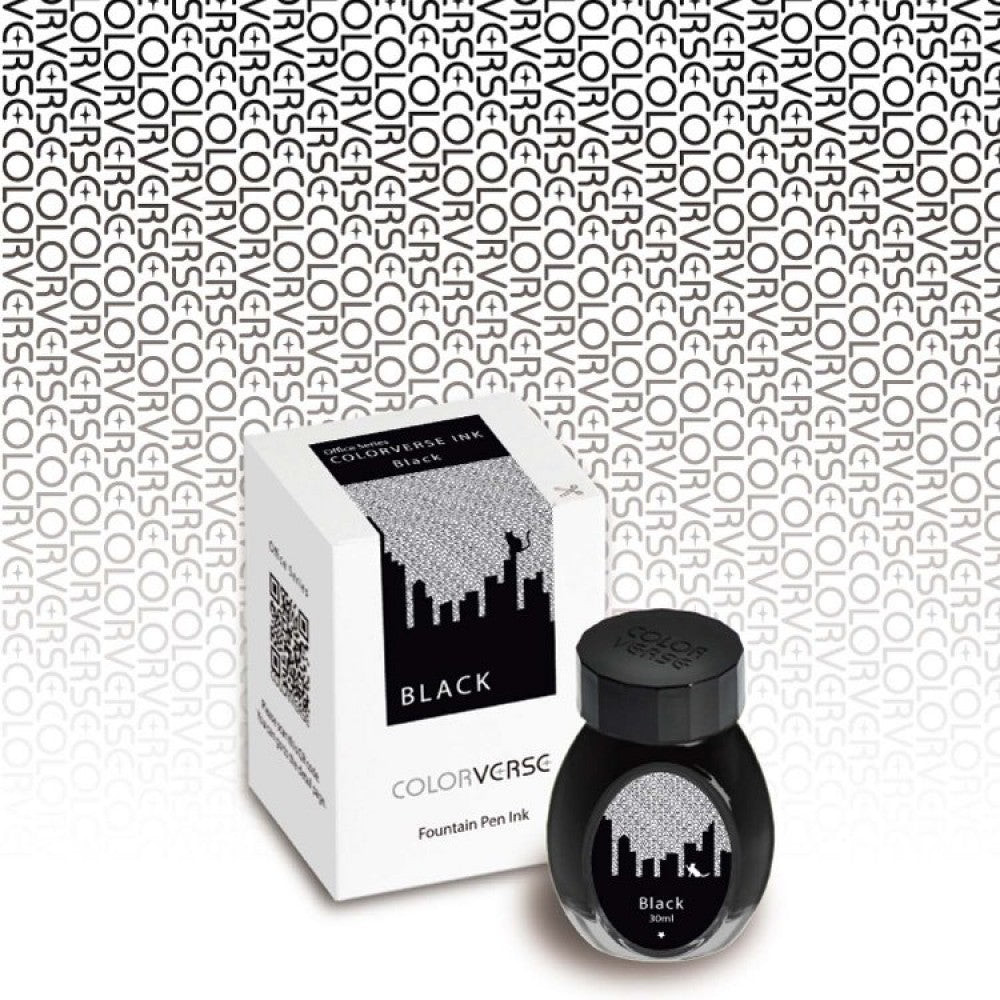 Colorverse | Office Series | Ink Bottle | Black | 30ml - penpencilink