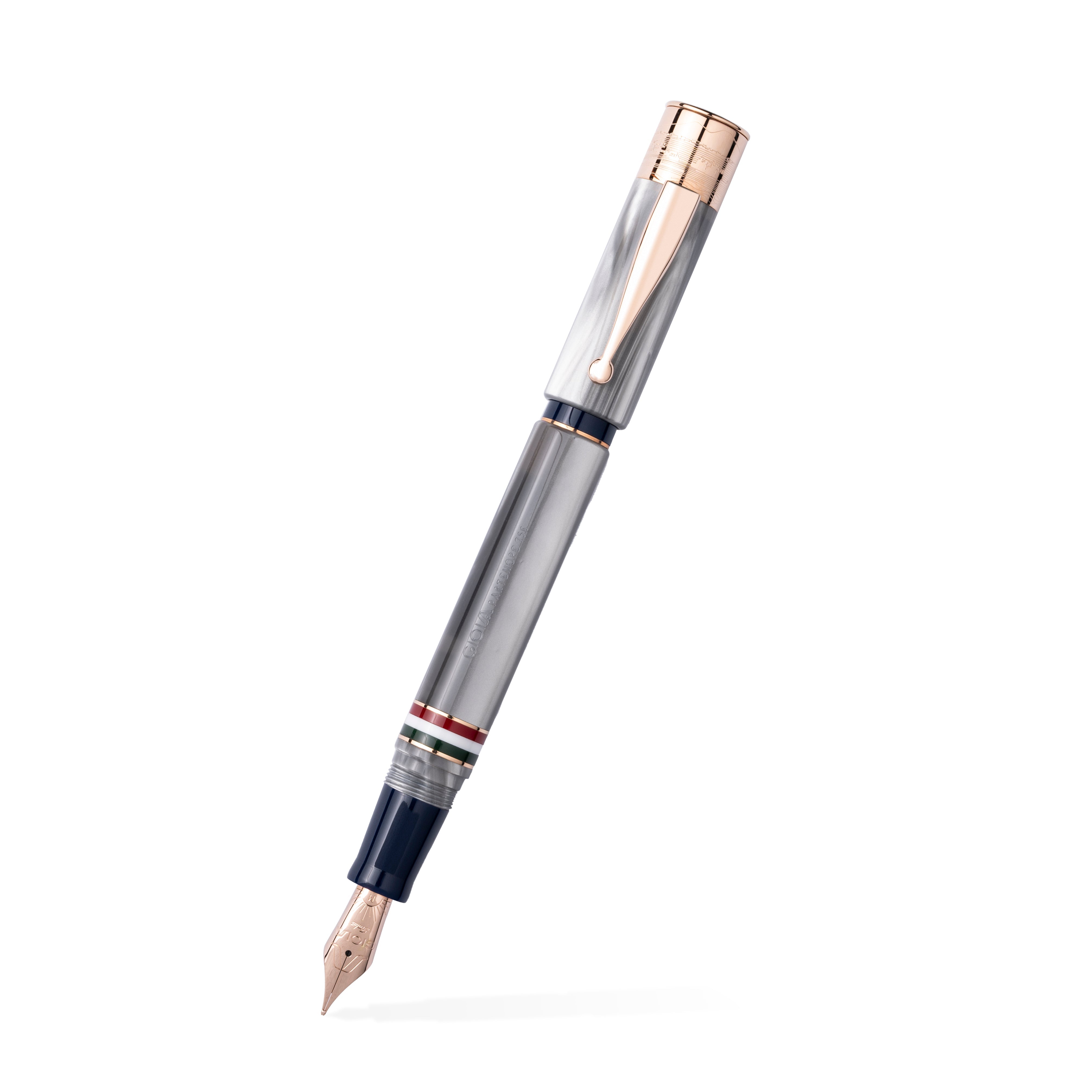 GIOIA | Fountain Pen & Rollerball Pen | Partenope | Madreperla Pearl GT