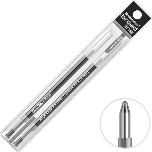 Scrikss | Broadline | 1.0mm Refill | Black Set of 10 Packets