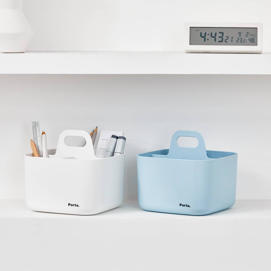 Litem | Portable | Stackable | Organizer | Pink | Porta Vita | For Office  Home & Kitchen