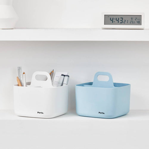 Litem | Portable | Stackable | Organizer | Ivory| Porta Vita | For Office  Home & Kitchen