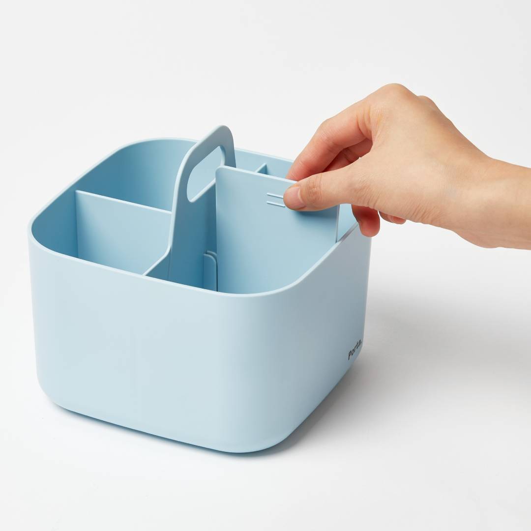 Litem | Portable | Stackable | Organizer | Yellow | Porta Vita | For Office  Home & Kitchen