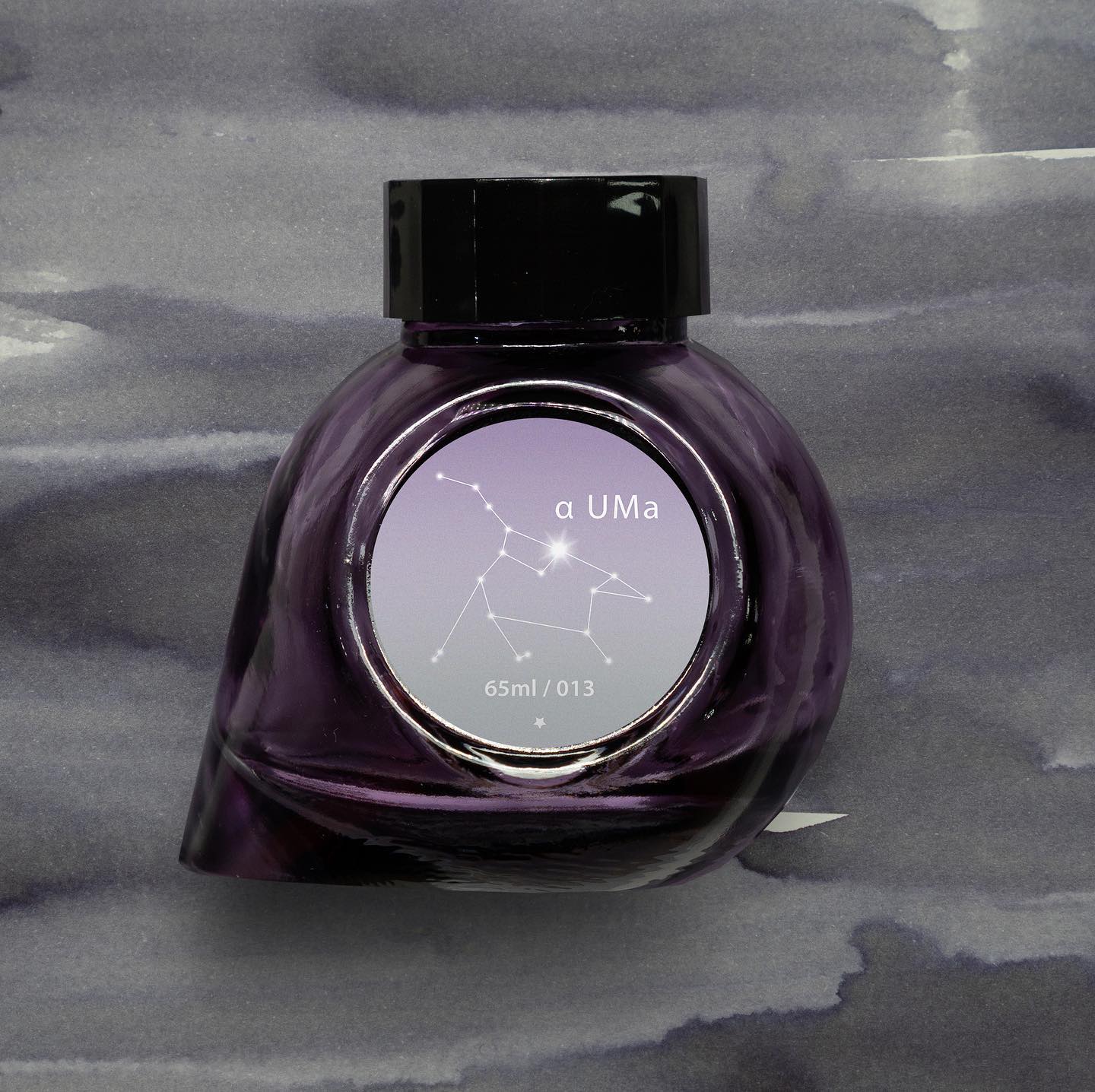 Colorverse  Fountain Pen Ink | Gray | Fountain Pen Bottled Ink | Project Ink | α UMa- 65ml
