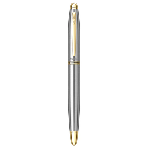 Scrikss Knight Rollerball Pen | Gold Chrome
