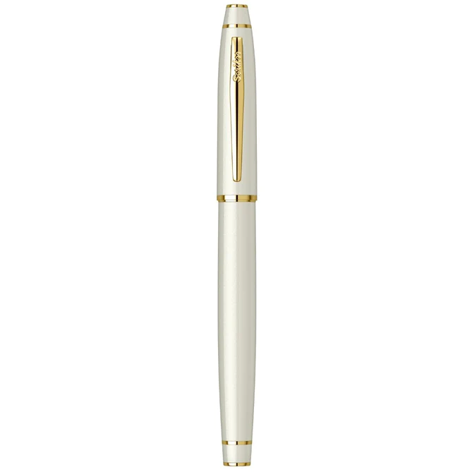 Scrikss Noble Rollerball Pen | Pearl White GT
