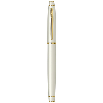 Scrikss Noble Rollerball Pen | Pearl White GT