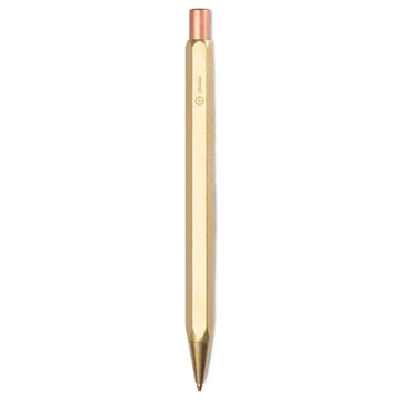 Ystudio Classic Revolve 0.7mm Mechanical Pencil – Brass