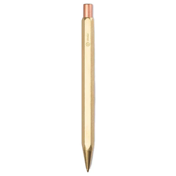 Ystudio Classic Revolve 0.7mm Mechanical Pencil – Brass