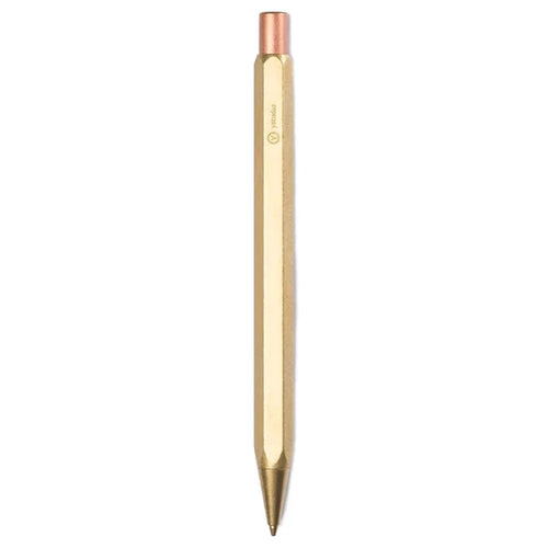 Ystudio Classic Revolve 0.7mm Mechanical Pencil – Brass