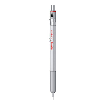 Rotring | Mechanical Pencil | 600 Series | Silver | 0.5mm