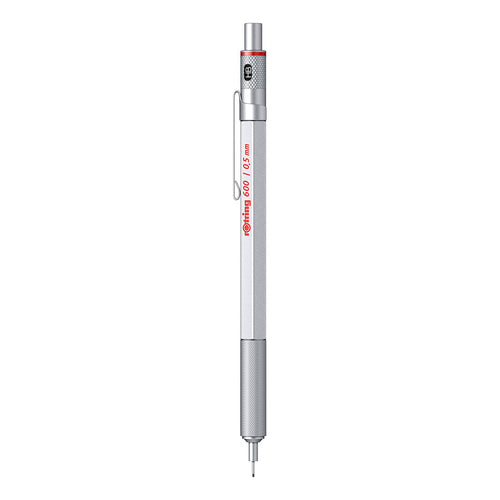 Rotring | Mechanical Pencil | 600 Series | Silver | 0.5mm