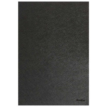 Scrikss | A5 Size | Chester Blank Premium Notebook | Thermo Leather Hard Cover | 100 gsm | Ivory Paper