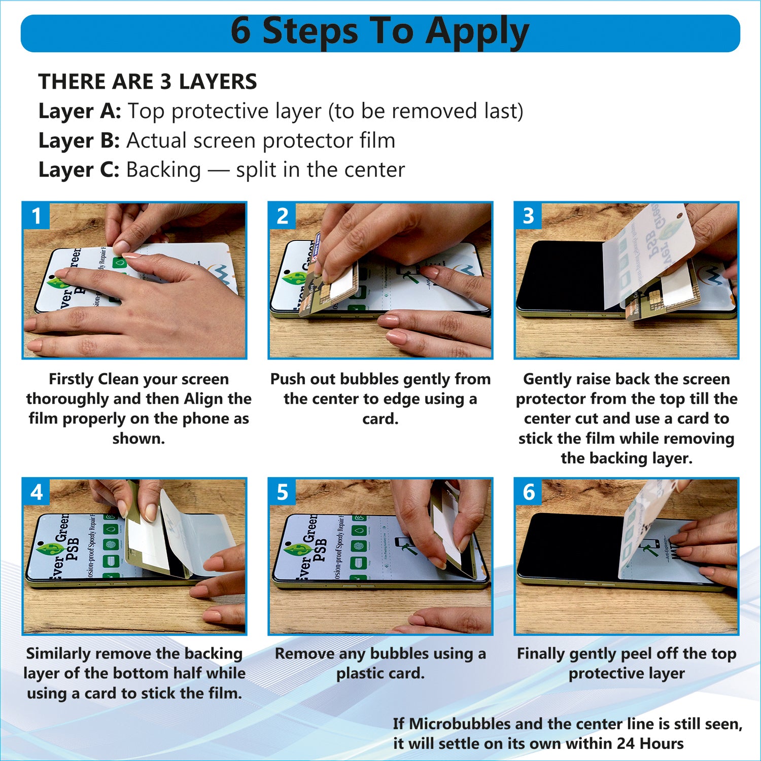 Acuity Premium Matte Hydrogel Screen Protector for Mobile Phones - 0.18mm Ultra-Thin, Anti-Glare Matte Film, Anti-Fingerprint, Smooth Touch, Scratch Resistant