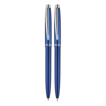 Scrikss | 108 Prestige | Ballpoint Pen + 0.7mm Mechanical Pencil Set | Chrome-CT