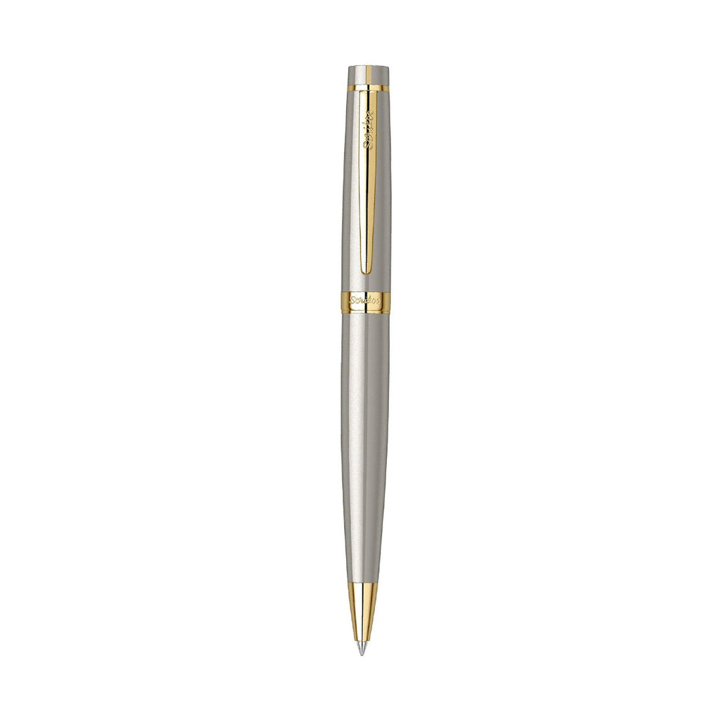 Scrikss | Honour 38 | Ballpoint Pen | Satin Gold-GT
