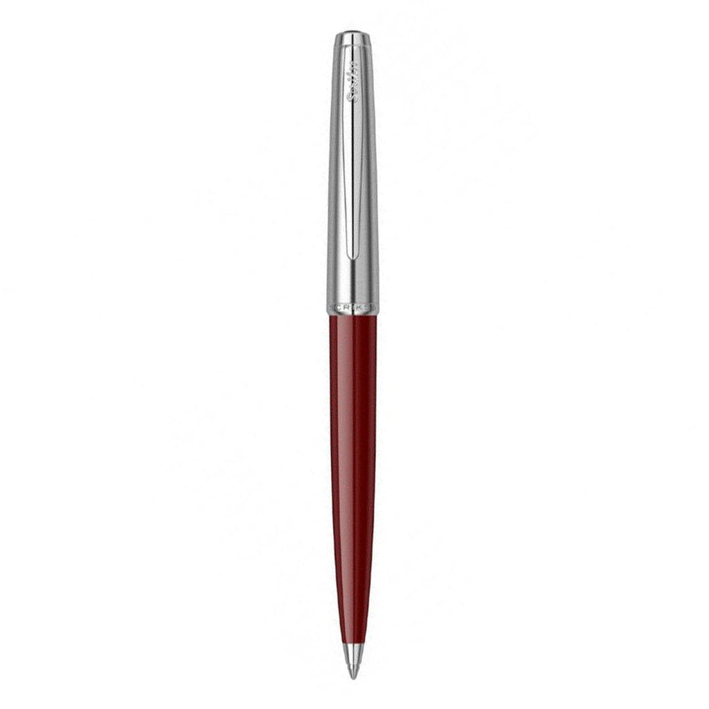 Scrikss | Metropolis 78 | Ballpoint Pen | Burgundy Chrome-CT