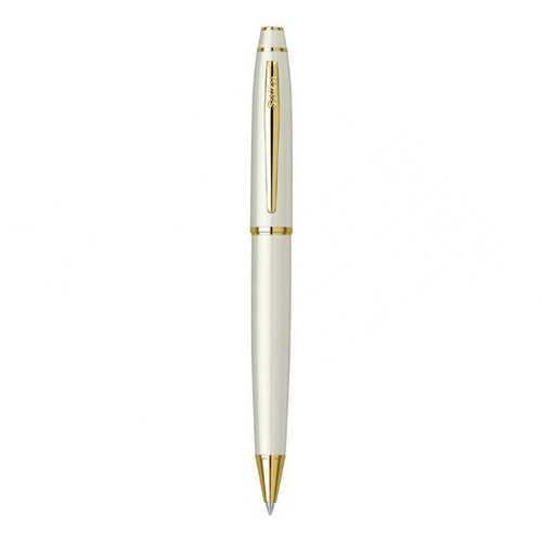 Scrikss | Noble 35 | Ballpoint Pen | Pearl White-GT