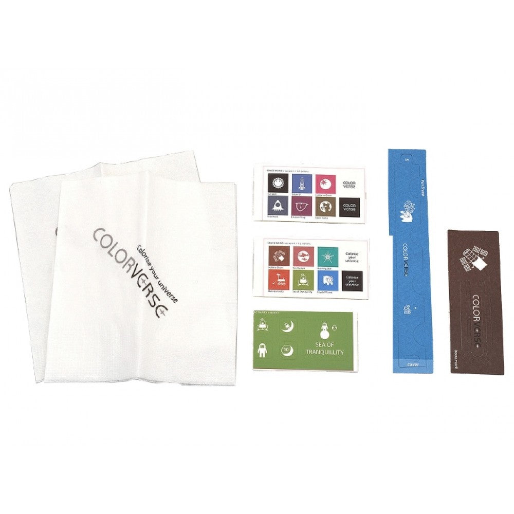 Colorverse Ink | Spaceward Series | Sea Of Tranquility | Green | 65ml & 15ml | 2 Bottle Set - penpencilink