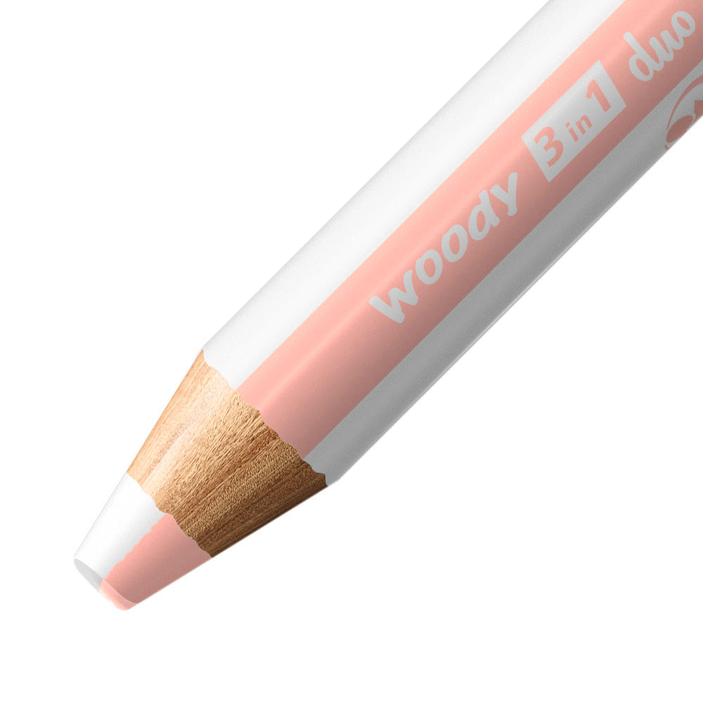 Stabilo | Multi-Talented Pencil | Woody 3 In 1 Duo | Cyan Blue | 1 Piece