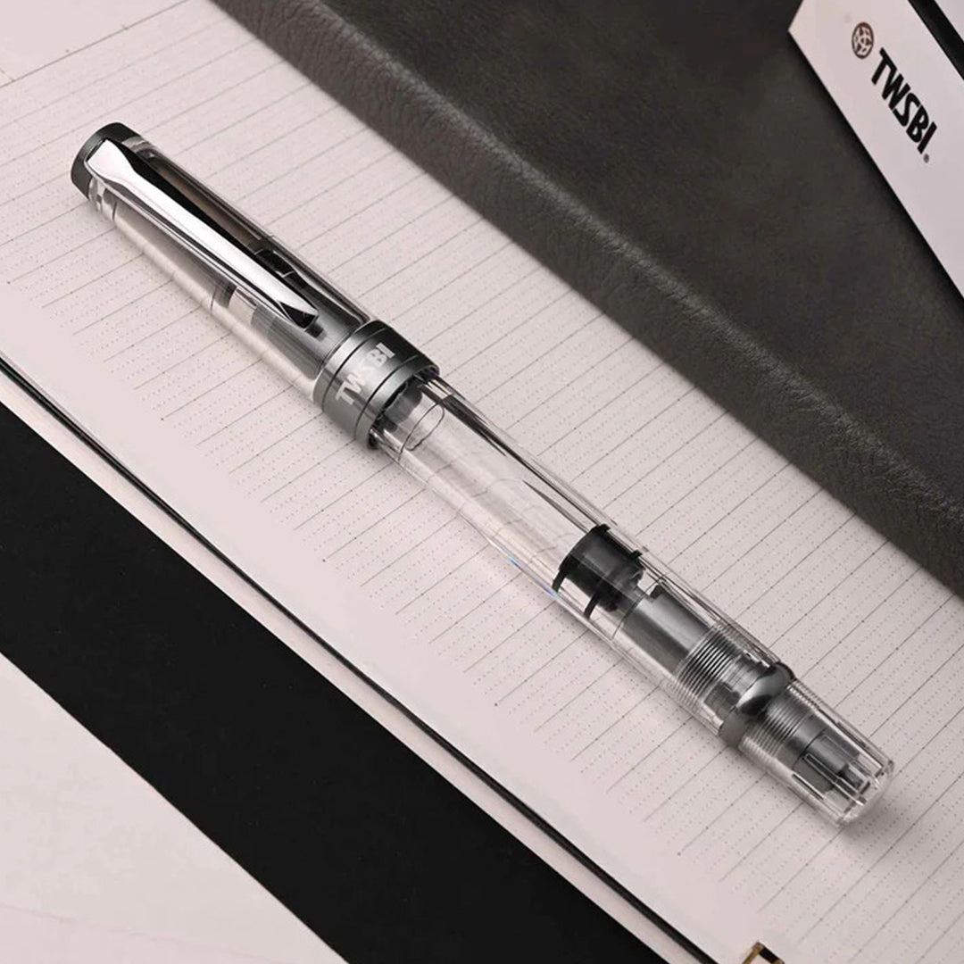 TWSBI | Fountain Pen | Diamond 580ALR | Nickel Gray