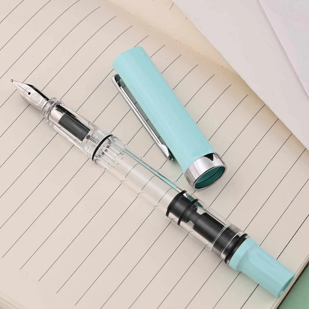 TWSBI | Eco | Fountain Ink Pen | Mint Blue EF