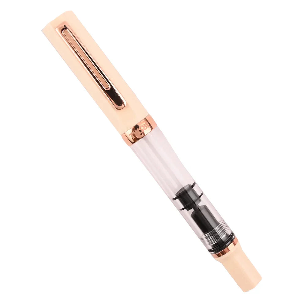 TWSBI | Eco | Fountain Pen | Creme with Rosegold