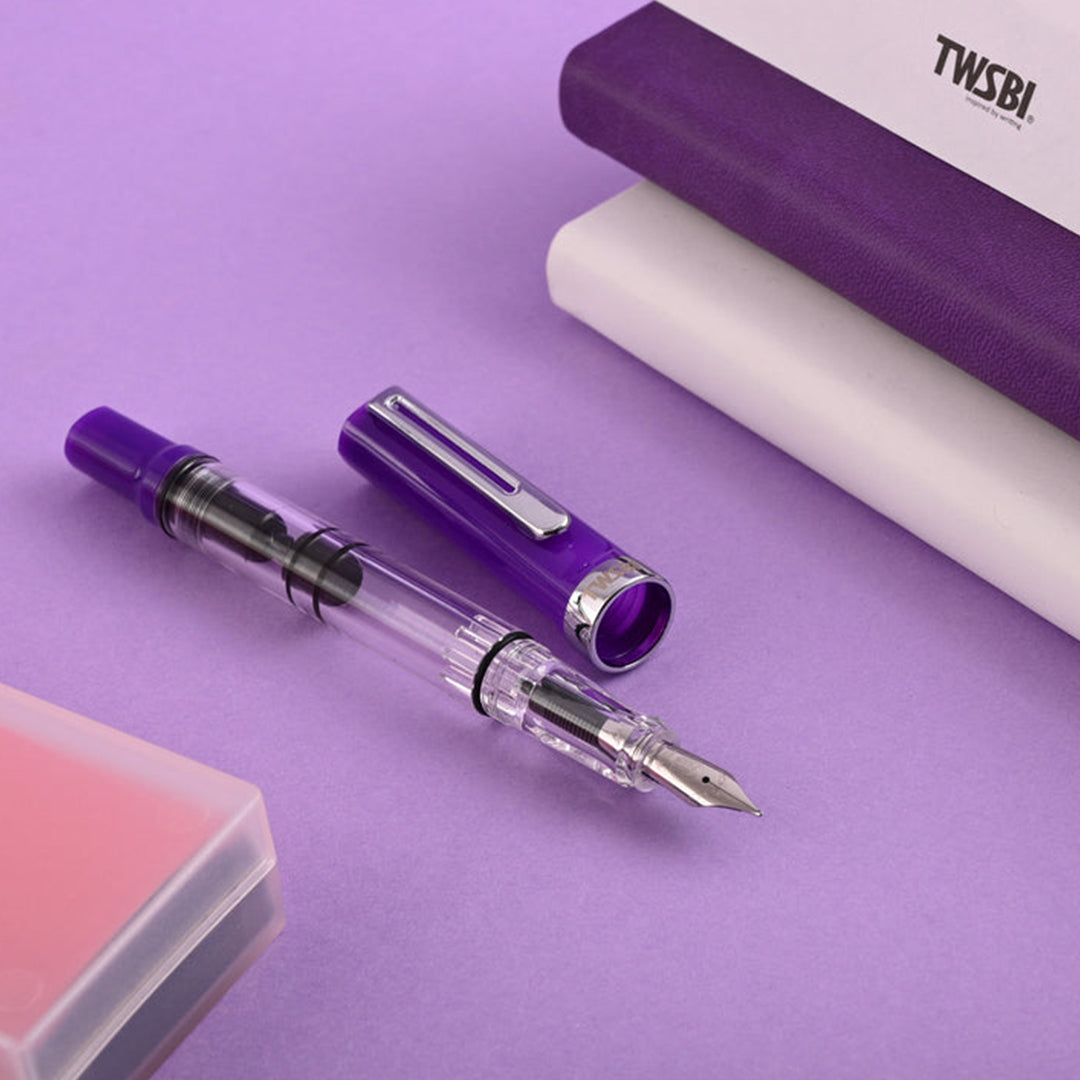 TWSBI | Fountain Pen| Eco T | Eggplant Extra Fine