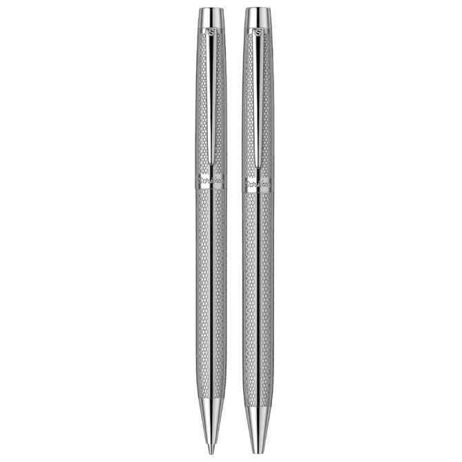 Scrikss | Venus 722 | Ball Point & 0.7mm Mechanical Pencil Set | Chrome CT