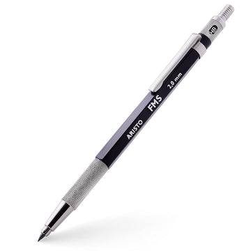 Aristo | Retractable Mechanical Pencil | Matt Black | FMS Series | 2.0mm