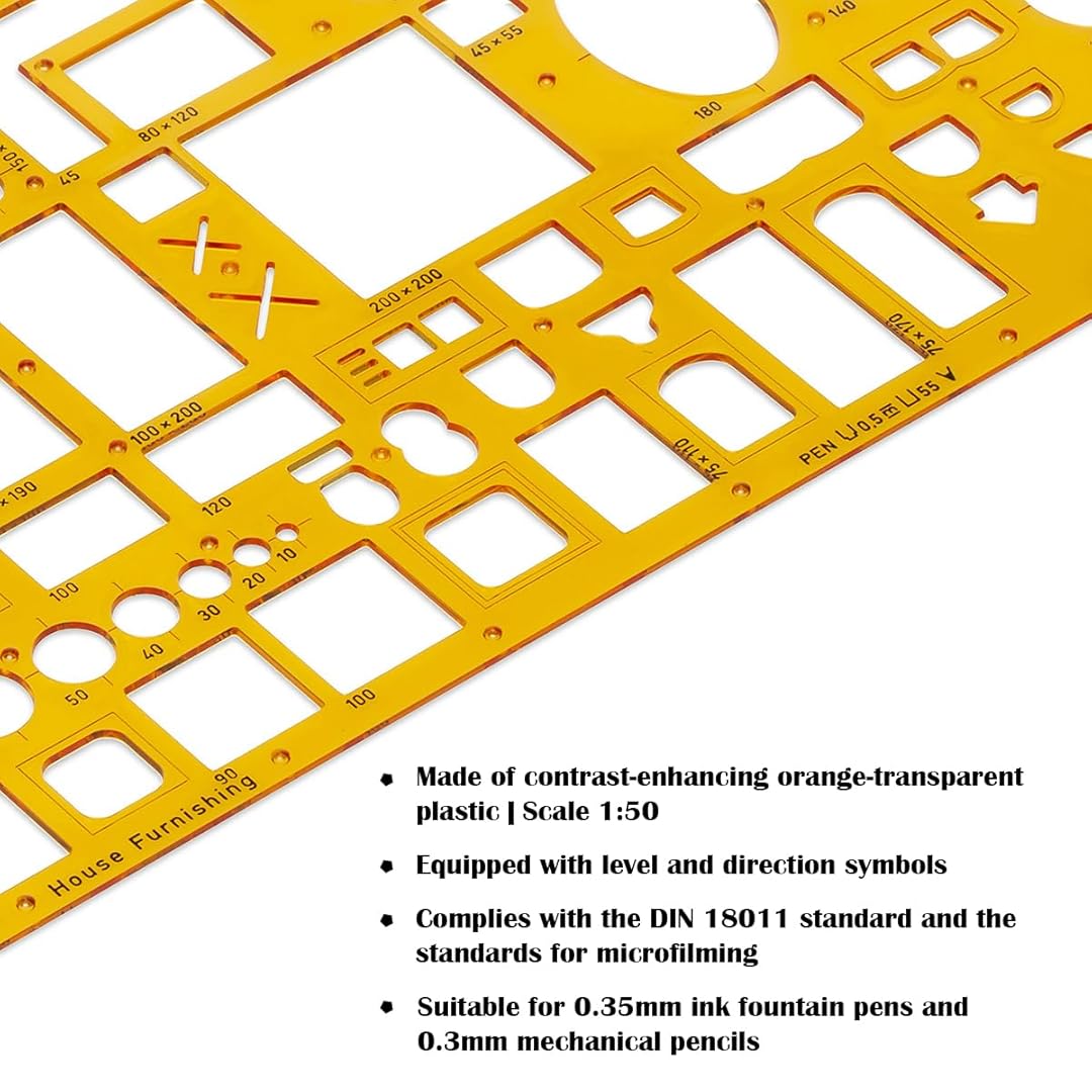 Aristo | Architecture Furniture | 1:50 Scale Furniture Layouts | Ink Nozzles