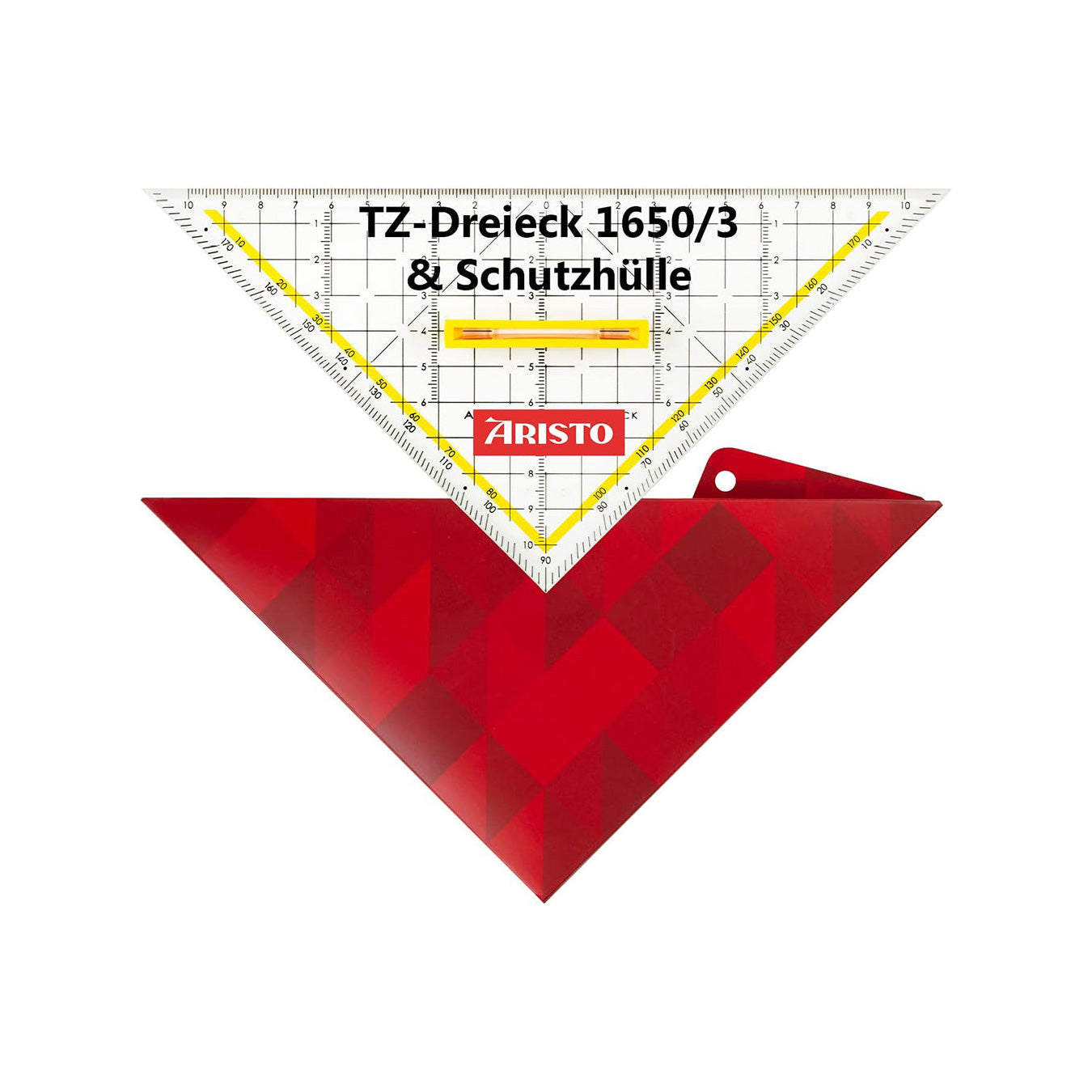 Aristo | Drawing Set Square | With Grip | 22.5cm