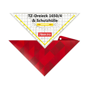 Aristo | Drawing Set Square | With Grip | 25.0cm