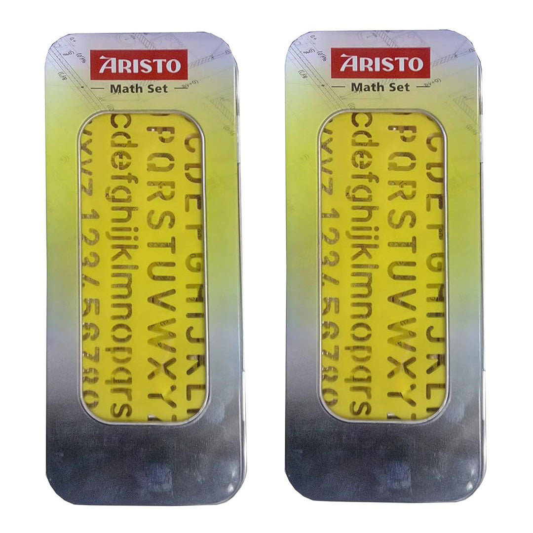 Aristo | Geometry Box Set | Compass | Mathematical Drawing Instrument | 10 Piece Set