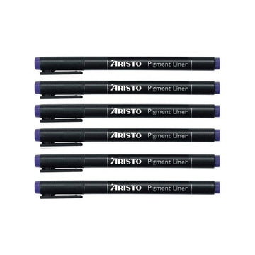 Aristo | Pigment Liner | 0.1mm | Set 6 Pens